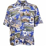 Reyn Spooner Kentucky Wildcats Tropical Scenic College Button-Up Shirt