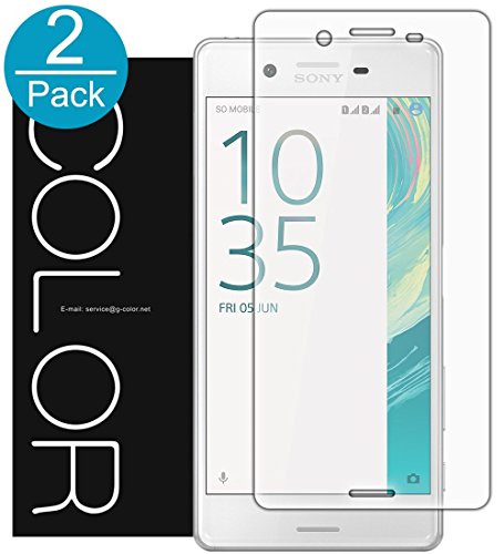 Sony Xperia X Performance Screen Protector (2 Pack) G-ColorÂ® [Full Cover] [[High definition] [Bubble-Free] [Scratch-proof] [TPU Film] [Not Glass] Screen Protector For Sony Xperia X Performance