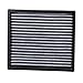 K&N VF2001 Washable & Reusable Cabin Air Filter Cleans and Freshens Incoming Air for your Acura, Honda
