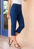 Denim Stretch Capri