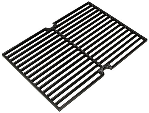 Music City Metals63421 Gloss Cast Iron Cooking Grid Replacement for Gas Grill Models BBQ Tek SSS3416TB and Presidents Choice SSS3416TCS