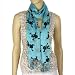 Skull Style Print Soft Fashion Scarf