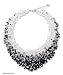 Onyx and pearl necklace, 'Milky Way'