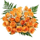 24 Stems Orange Roses