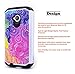 Moto E LTE (2nd Generation, 2015) Case, NageBee - Design Premium Heavy Duty Defender Dual Layer Protector Hybrid Phone Cover Case For Motorola Moto E 2nd Generation (Dual Layer Rainbow Illusion)