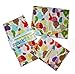 SnackTaxi Reusable Sandwich-sack Bag, Snack-sack Bag and Twice-as-nice Napkin Organic Fruit Set.