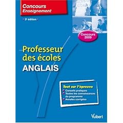 Anglais : Professeur des �coles