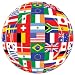 Beistle International Flag Plates Party Accessory (1 Count) (8/Pkg)