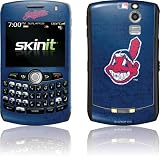 Skinit Cleveland Indians - Solid Distressed Vinyl Skin for BlackBerry Curve 8330