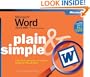 Microsoft� Word Version 2002 Plain & Simple (Bpg Plain & Simple)