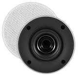 OSD Audio ACE400 Small Compact 3-Inch Trimless In-Ceiling Speaker, Pair