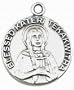 Bl. Kateri Tekakwitha Sterling Silver Medal with 18 Inch Chain