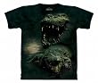 Dark Gator T-Shirt 100% Cotton Short Sleeve Shirt in Youth, Teen, and Adult Sizes