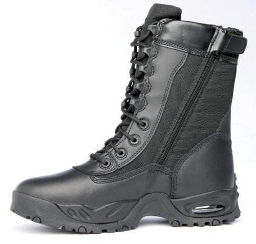 Ridge Footwear® Men's AIR-TRAC Zipper Boot. Triple and Double Stitchcing. Composite Eyelet and Hoop Lacing. 8006