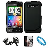 Black Protective Phone Cover Hard Case for Verizon Wireless New HTC Droid I ....