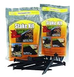 Master Mark Plastics 12120 10-Inch ABS Plastic Stake Anchors