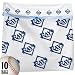 Spectrum 5813-10014 MLB Plastic Tampa Bay Rays Tall Kitchen Trash Bag, 13 Gallon Capacity (Pack of 10)