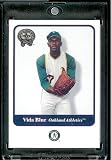 2001 Fleer Greats Of The Game Baseball Card # 86 Vida Blue Oakland Athletics