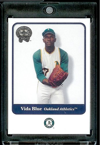 2001 Fleer Greats Of The Game Baseball Card # 86 Vida Blue Oakland Athletics