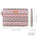 Inateck 13.3 Inch Bohemian Macbook Air/ MacBook Pro Retina Ultrabook Netbook Envelope Cover Sleeve Carrying Protector Case Bag with a Bonus Mouse Bag, Opera Pink [Size: 13.3-Inch, Canvas Fabric]