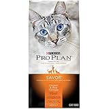 Purina Pro Plan Dry Cat Food, Savor, Adult Chicken and Rice Formula, 3.5-Pound Bag, Pack of 1