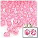 The Crafts Outlet 200pc Faceted Plastic Transparent Beads Round 8mm Acid Yellow Beads