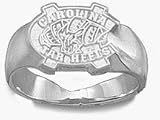 North Carolina Tar Heels NC Ladies' Ring Size 6 - Sterling Silver Jewelry