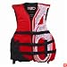 X20 Universal Adult Life Jacket Vest - Red & Black