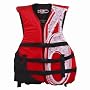 X20 Universal Adult Life Jacket Vest - Red & Black