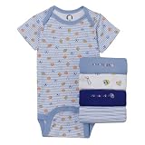 Gerber Sport Onesies 5-pk. - Blue
