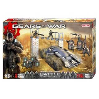 Meccano Gears of War Locust Vs Delta Squad Battle Set