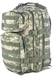 Mil-Tec Military Army Patrol Molle Assault Pack Tactical Combat Rucksack Backpack 30L Acu At-Digital Camo