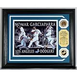 Nomar Garciaparra Los Angeles Dodgers - Dominance - Photo Mint with 24KT Gold Coin and Authentic Infield Dirt Coin