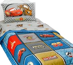 Cars Twin/Full Quilt, Blue