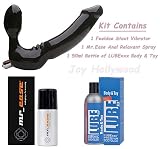 Tantus Feeldoe Stout, Mr. Ease Anal Relaxant Spray, LUBExxx Body & Toy 50ml bottle