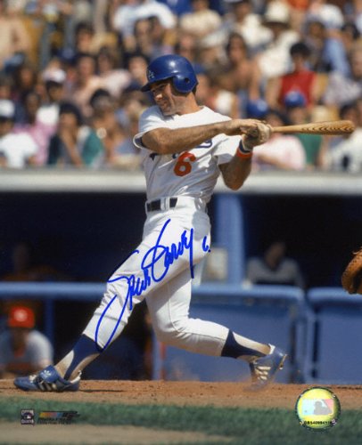 Steve Garvey Los Angeles Dodgers - Action - Autographed 8x10 Photograph