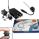 Wireless Spy Nanny Mini Mico Camera + USB DVR Recording for PC