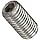 18-8 Stainless Steel Set Screw, Hex Socket Drive, Cup Point