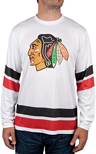 Chicago Blackhawks - Logo Authentic Scrimmage Jersey Long Sleeve - X-Large