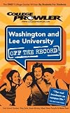Washington and Lee University 2007 (College Prowler)