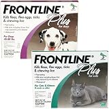Merial Frontline Plus for Dogs, Up to 22 lbs - 6 pack (Orange)