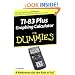TI-83 Plus Graphing Calculator For Dummies
