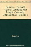 Calculus : one and several variables : with analytic geometry