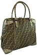 Fendi B.Mix Tobacco Zucca Bowler Tote 8BL096-WD4-F0CGA