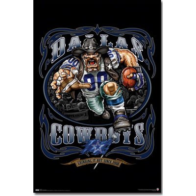Trends Dallas Cowboys Running Back 22 x 34 Poster