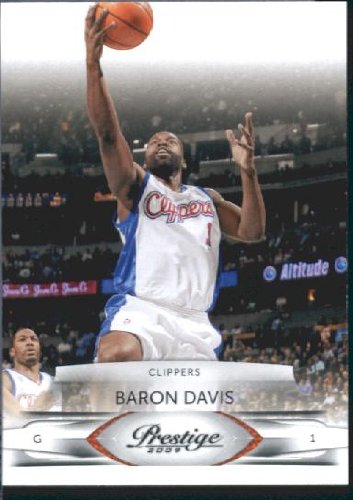 2009 /10 Panini Prestige Basketball Card # 45 Baron Davis Los Angeles Clippers Mint Condition- Shipped In Protective Screwdown Display Case!