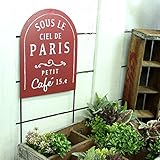インテリア＆ガーデニング雑貨 プティパリカフェジャルダンピック レッド