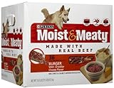 IMAGE OF Moist & Meaty Burger with Cheddar Cheese in Pouches - 36 Count - 13.5lb