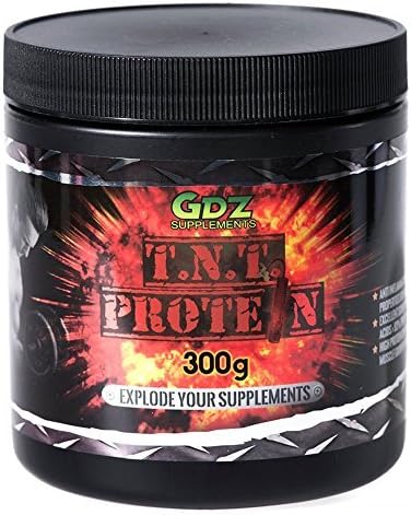 TNT PROTEIN BOOSTER - NEW - Formulated with bodybuilders and fitness enthusiasts in mind - Maximise your levels of protein and enhance recovery - 300g by GDZ Supplements