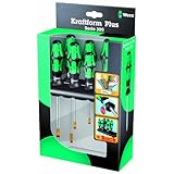 Wera Kraftform Plus Lasertip 334/6 Professional Screwdriver Set. 6-Piece